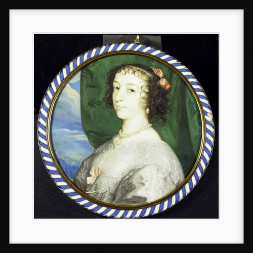Henriëtte Maria of France by John Hoskins