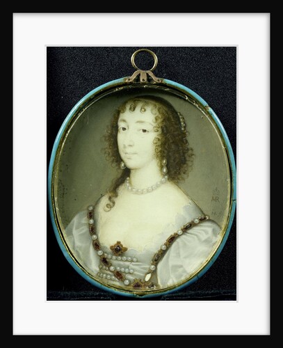 Henriëtte Maria of France by John Hoskins