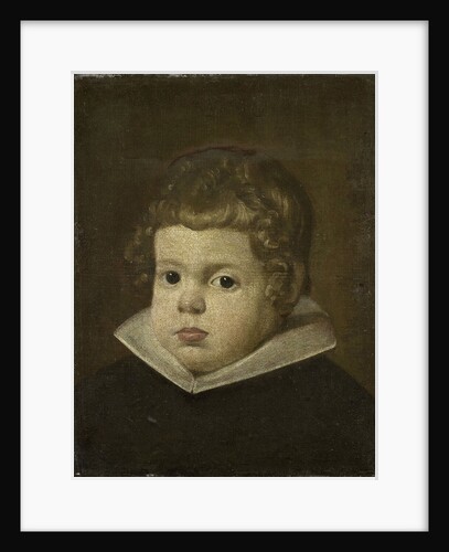 Portrait of a Boy about three years old, possibly Prince Balthasar Carlos, Son of the Spanish King Philip IV by Anonymous