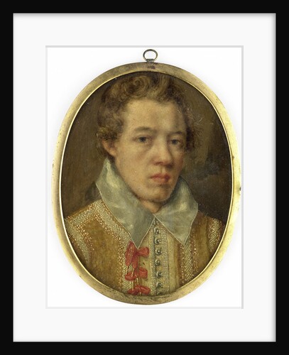 Portrait of a young man by Franz Kessler