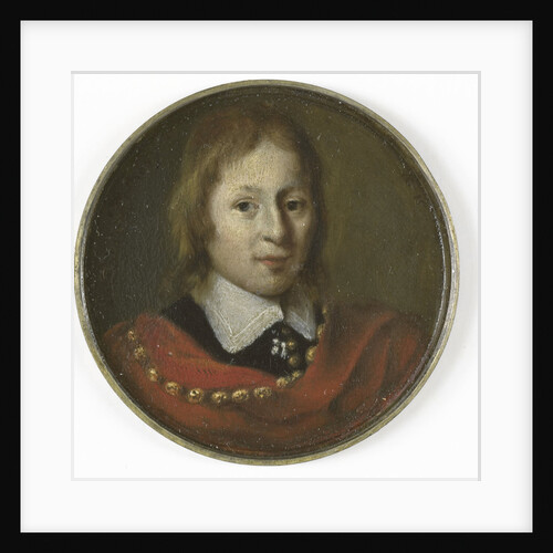 Portrait of a fifteen year old boy by Gerrit Lundens