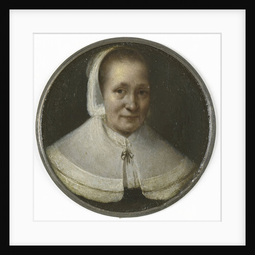 Portrait of a woman of fifty by Gerrit Lundens