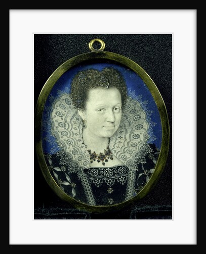 Portrait of a woman by Isaac Oliver