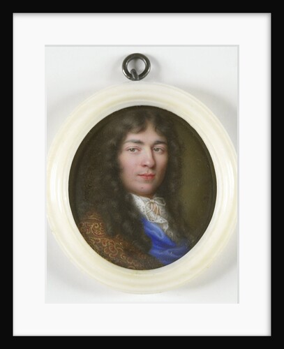 Portrait of a man by Jean Petitot