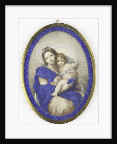 Madonna on the crescent moon by Felice Ramelli
