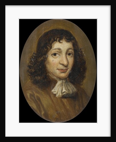 Portrait of a man by Johan Michaël Schmidt Crans