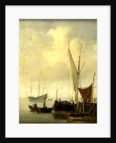 A Harbor by Willem van de Velde II