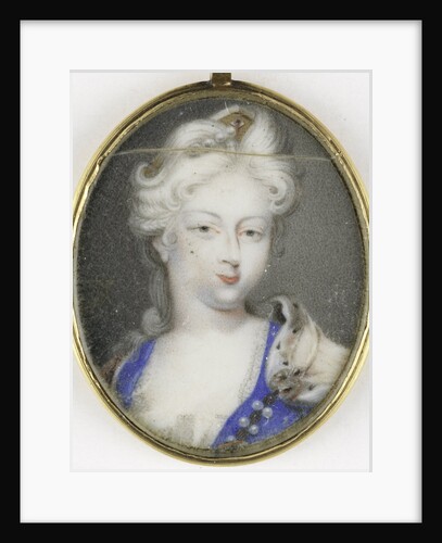 Portrait of a woman, presumably Christiane Charlotte of Württemberg by Anonymous