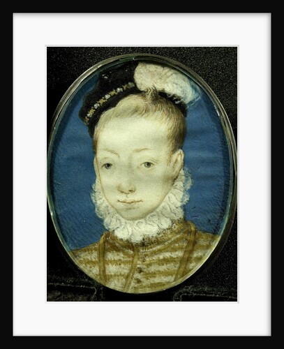 Jacobus Stuart, later King James I of England, about age ten by Anonymous