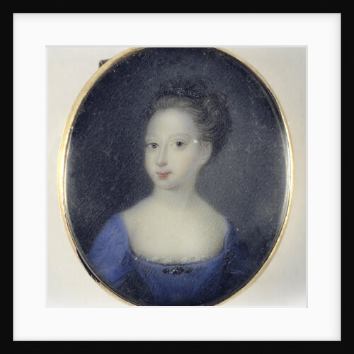 Portrait, a girl, probably a daughter of George II, King of England by Anonymous