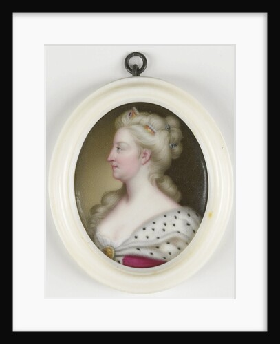 Caroline Wilhelmina of Brandenburg-Anspach, 1683-1737, wife of George II, king of England by Christian Friedrich Zincke