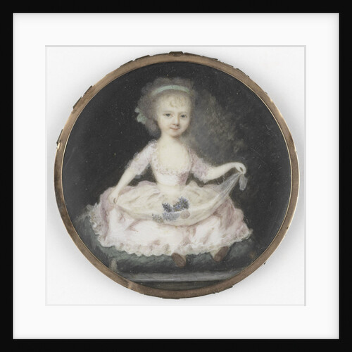 Portrait of a child, held for Frederica Louisa Wilhelmina, 1770-1819, princes of Oranje-Nassau. Daughter of prins Willem V by Antonie Joseph Helant