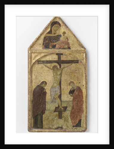 Crucifixion with the Virgin and Saint John by Anonymous
