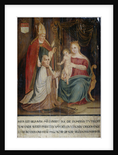 Memorial Panel for Lubbert Bolle by Anonymous