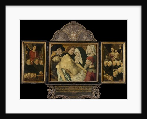 Memorial Triptych, formerly called the Gertz Memorial Triptych by Anonymous