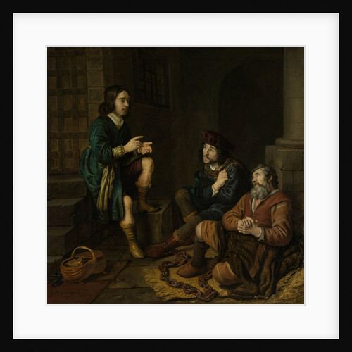 Joseph Interprets the Dreams of the Baker and the Butler by Jan Victors