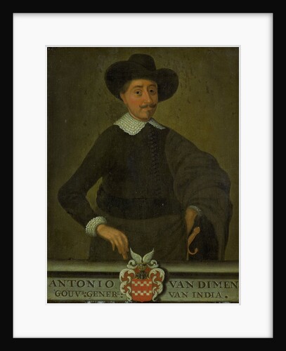 Portrait of Antonio van Diemen, Governor-General of the Dutch East Indies by Anonymous