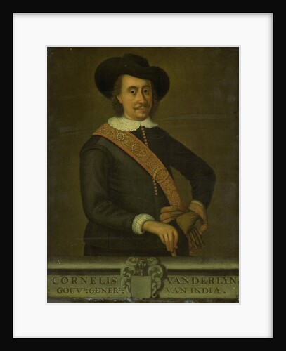 Portrait of Cornelis van der Lijn, Governor-General of the Dutch East Indies by Anonymous