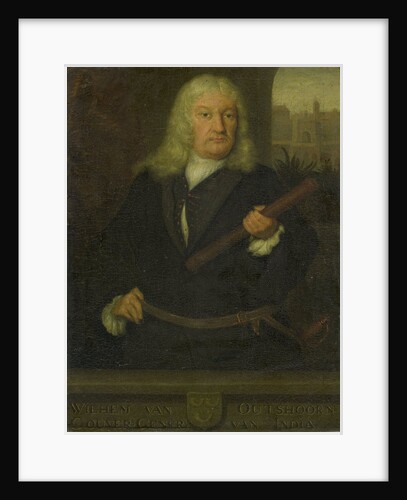 Portrait of Willem van Outhoorn, Governor General of the Dutch East Indies by David van der Plas
