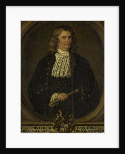 Portrait of Christoffel van Swoll, Swol, Zwol, Governor-General of the Dutch East Indies by Hendrik van den Bosch