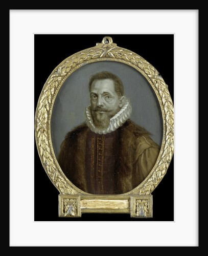 Portrait of Petrus Bertius, Professor at Leiden The Netherlands by Arnoud van Halen