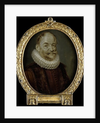 Portrait of Johannes Polyander à Kerckhoven, Professor of Theology in Leiden The Netherlands by Arnoud van Halen
