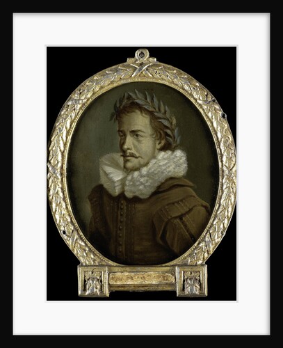 Portrait of Jan Janszoon Starter, Poet in Leeuwarden and Amsterdam by Arnoud van Halen