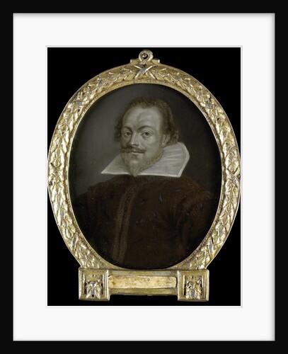 Portrait of Florentius Schoonhoven, Poet in Latin, Burgomaster of Gouda The Netherlands by Arnoud van Halen