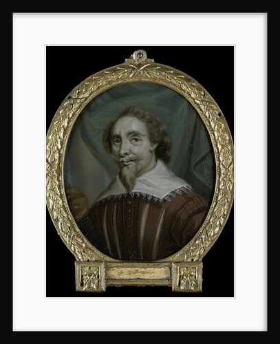 Portrait of Petrus Baard, Physician and Poet from Leeuwarden The Netherlands by Arnoud van Halen