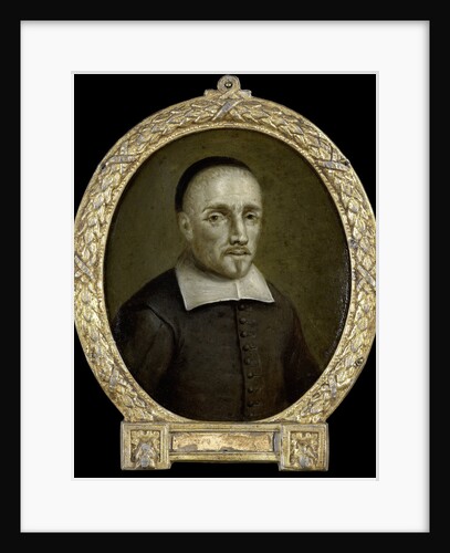 Portrait of Cornelis Hendriksz Udemans, Poet in Veere The Netherlands by Jan Maurits Quinkhard