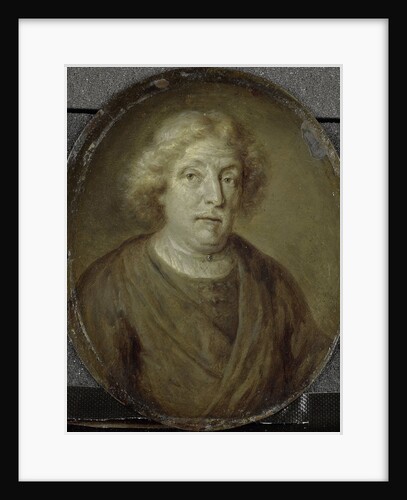 Portrait of Jacob Lescailje, Bookdealer and Poet in Amsterdam by Jan Maurits Quinkhard