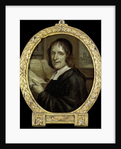 Matthijs Balen Jansz, 1611-91, poet and chronicler of Dordrecht The Netherlands by Jan Maurits Quinkhard