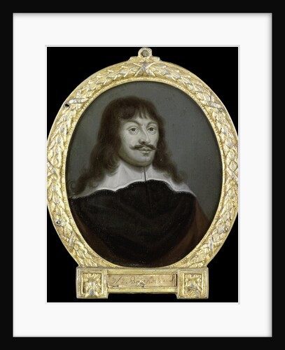 Portrait of Marcus Zuërius van Boxhorn, Historian and Professor at Leiden The Netherlands by Arnoud van Halen