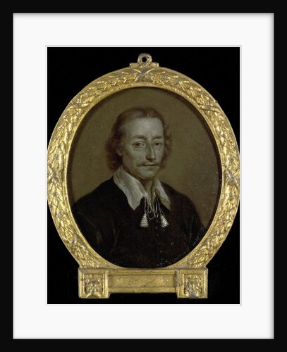 Portrait of Jacob Jacobsz Steendam, Poet and Historian in Amsterdam, New Amsterdam and Batavia Jakarta by Jan Maurits Quinkhard