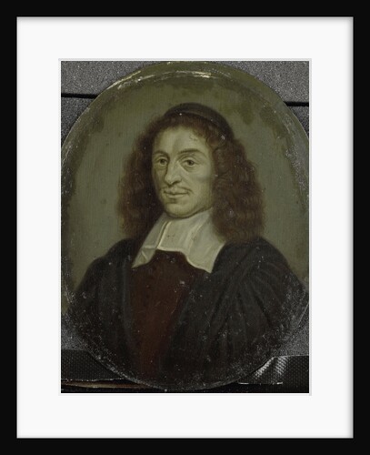 Portrait of Alexander Morus, Professor at Amsterdam by Arnoud van Halen