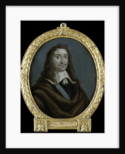 Portrait of Everard Meyster, Poet in Utrecht by Arnoud van Halen