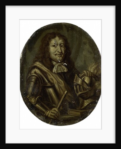 Portrait of Joan van Paffenrode, Baron of Ghussigny, Dramatic Poet by Arnoud van Halen