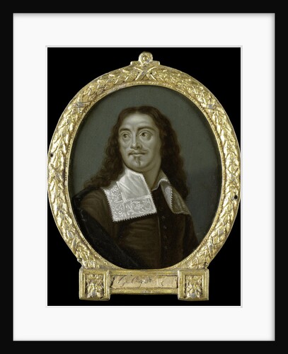 Portrait of Willem Ogier, Dramatic Poet in Antwerp Belgium by Arnoud van Halen
