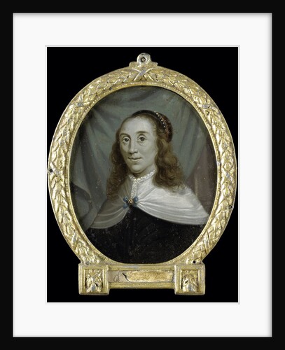 Portrait of Sibylle van Griethuysen, Poet in Groningen The Netherlands by Arnoud van Halen