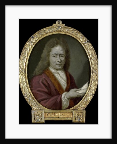 Portrait of Christoffel Pierson, Poet in Gouda The Netherlands by Arnoud van Halen