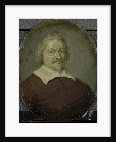 Portrait of David Lingelbach I, Founder of the Nieuwe Doolhof, New Labyringh, Amsterdam by Arnoud van Halen