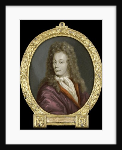 Portrait of Tobias Gutberleth, Man of Letters in Leeuwarden The Netherlands by Arnoud van Halen