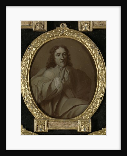 Portrait of Frans de Haes, Poet and Linguist in Rotterdam The Netherlands by Dionys van Nijmegen