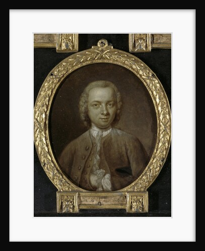 Portrait of Nicolaas Willem op den Hooff, Physician and Translator in Amsterdam by Jan Maurits Quinkhard