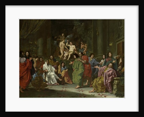 Initiation of a new Member of the Bentvueghels in Rome, Schildersbent by Anonymous