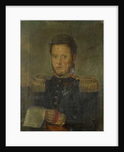 Portrait of a general by Anonymous