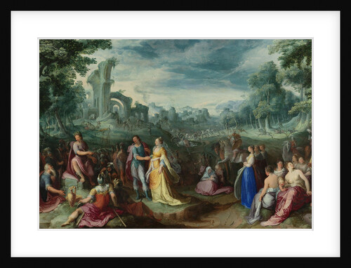 The Continence of Scipio, Karel van Mander by I