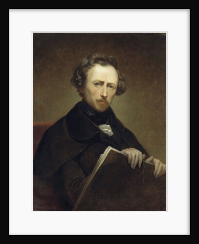 Self Portrait at age of 43 by Ary Scheffer