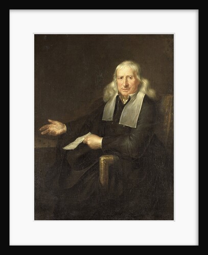 Portrait of Jan van Lennep de Oude, Amsterdam Merchant in Silk, Gold and Silver Cloth and Art Collector by Anonymous