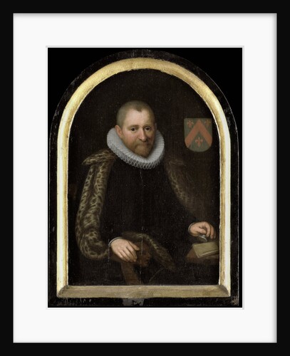 Portrait of Gerrit Willemsz Overrijn van Schoterbosch by Cornelis Engelsz.